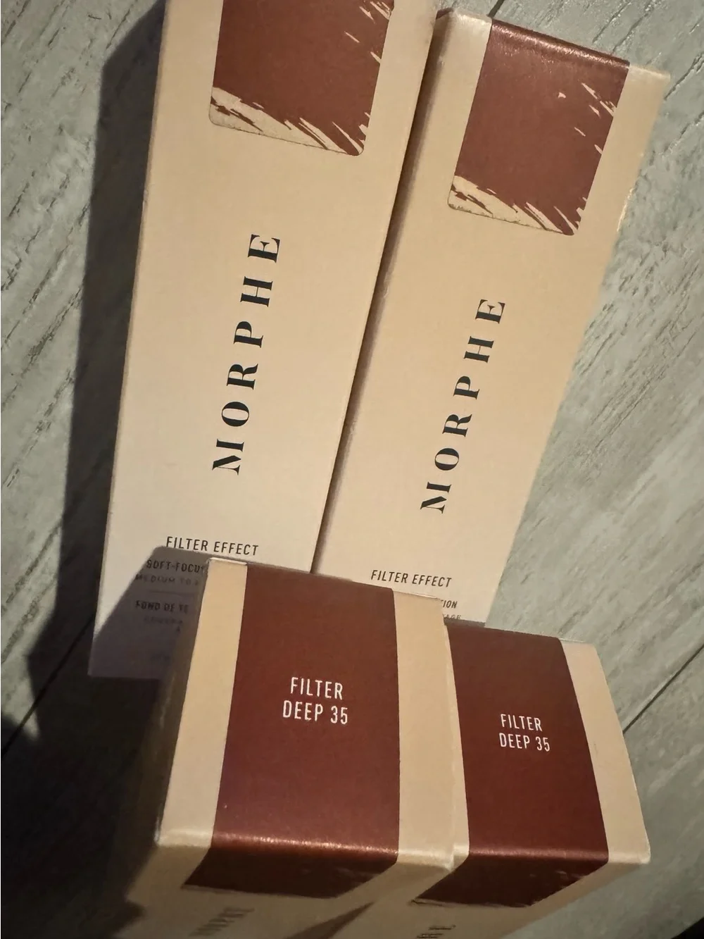 Morphe Filter Effect Soft-Focus Foundation - lot of 4 new